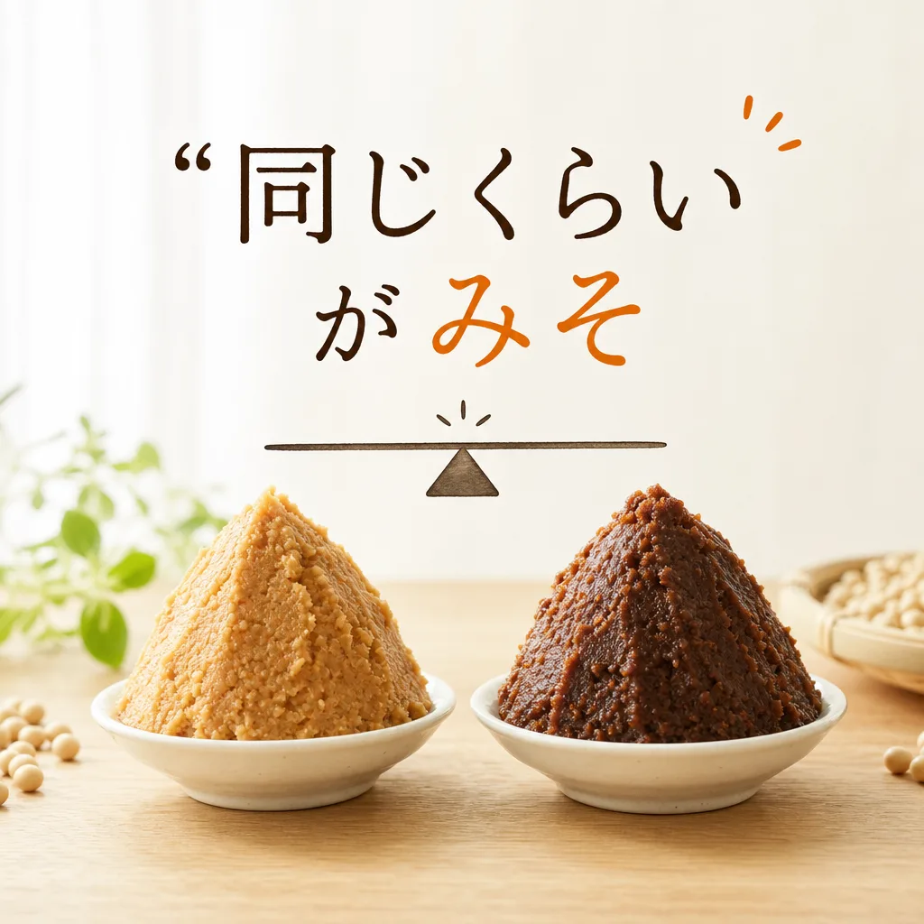 「同じくらい」がみそ