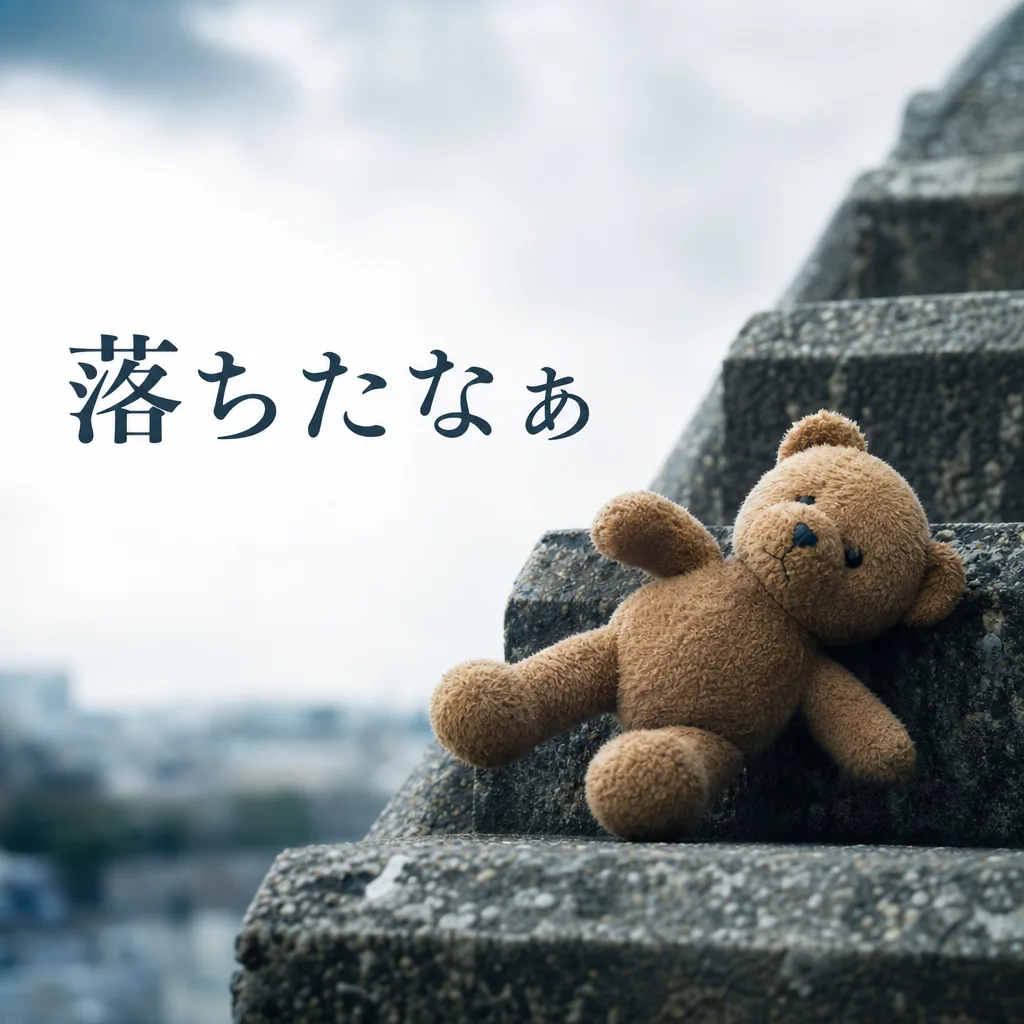落ちたなぁ