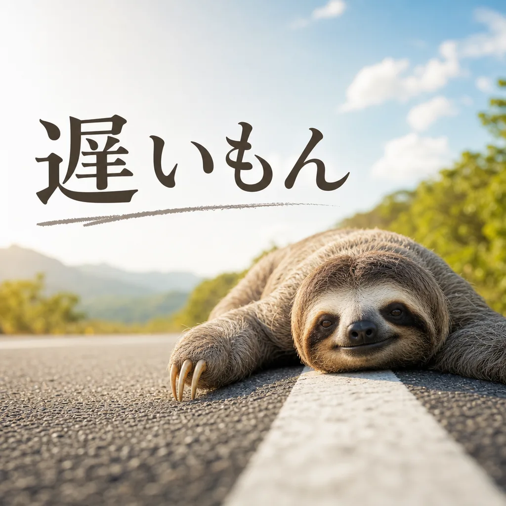 遅いもん