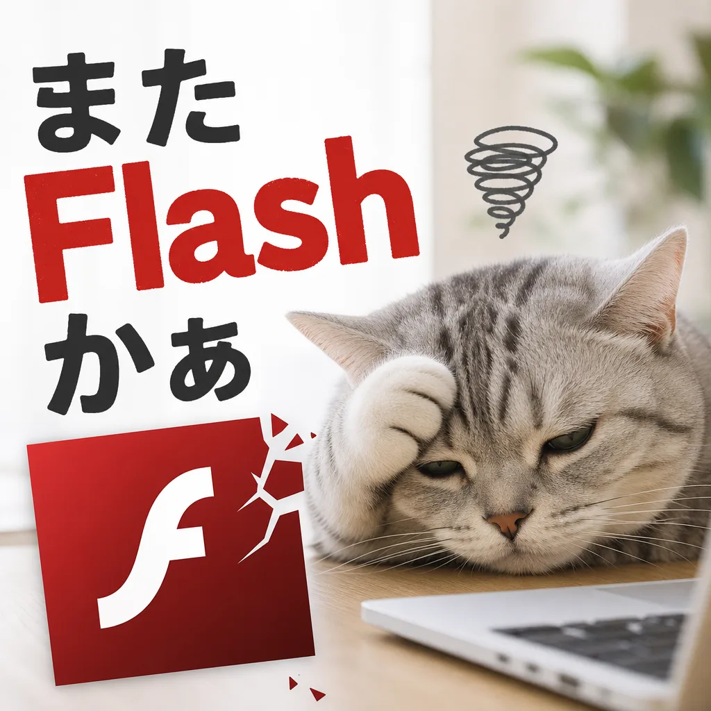 またFlashかぁ
