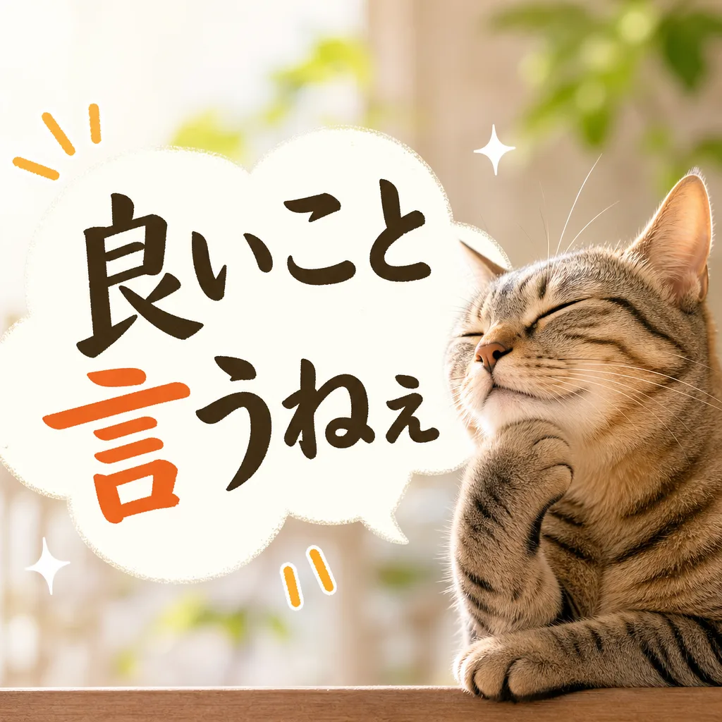 良いこと言うねぇ