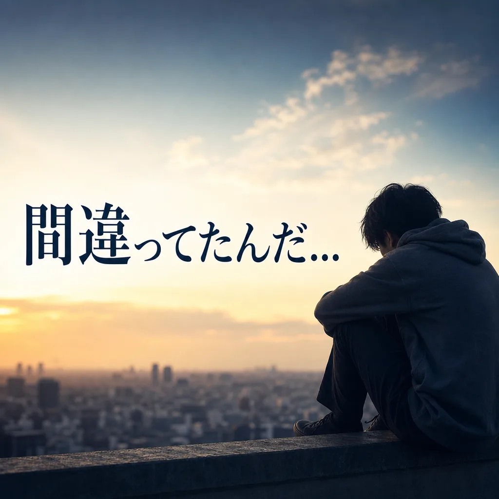 間違ってたんだ...