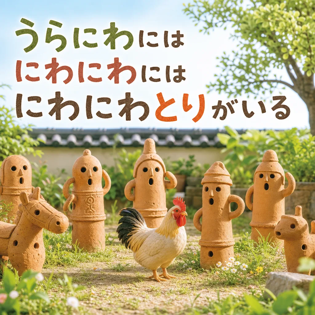 うらにわにはにわにわにはにわにわとりがいる