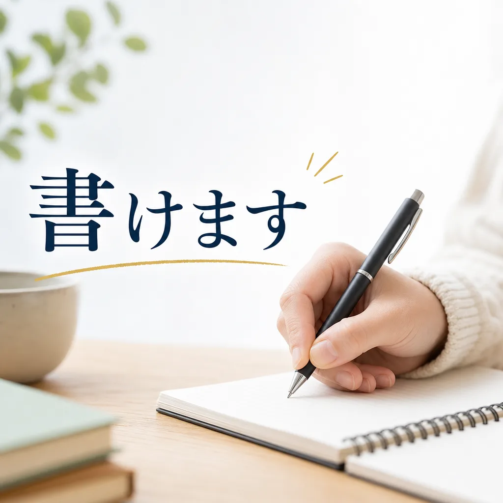 書けます