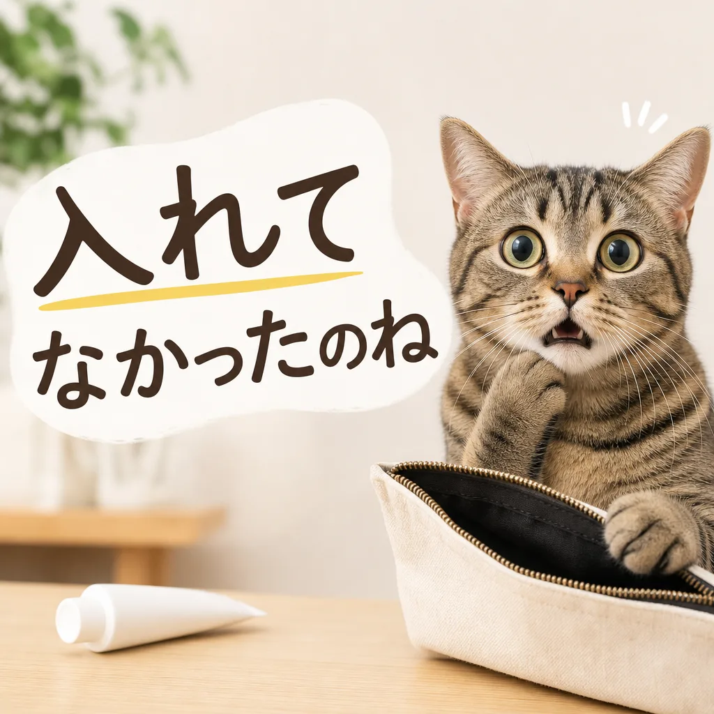 入れてなかったのね
