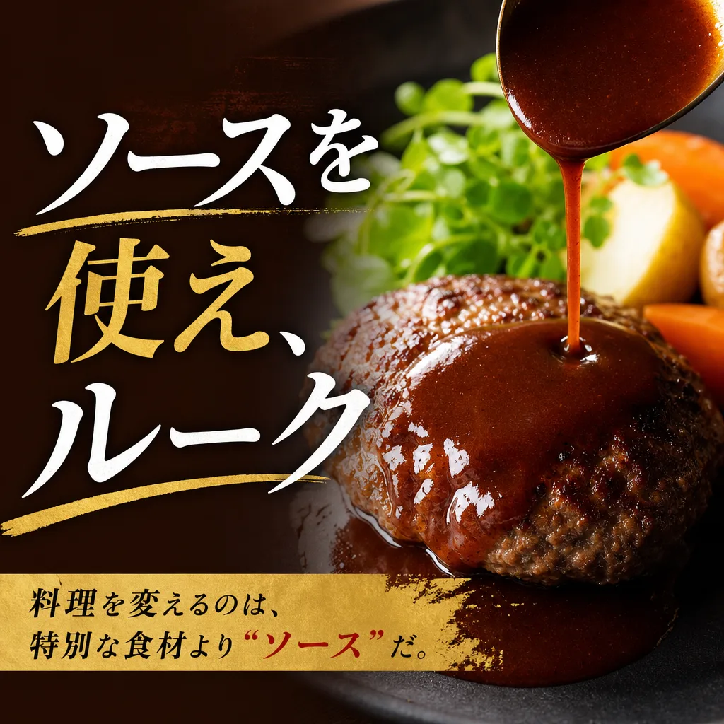 ソースを使え、ルーク