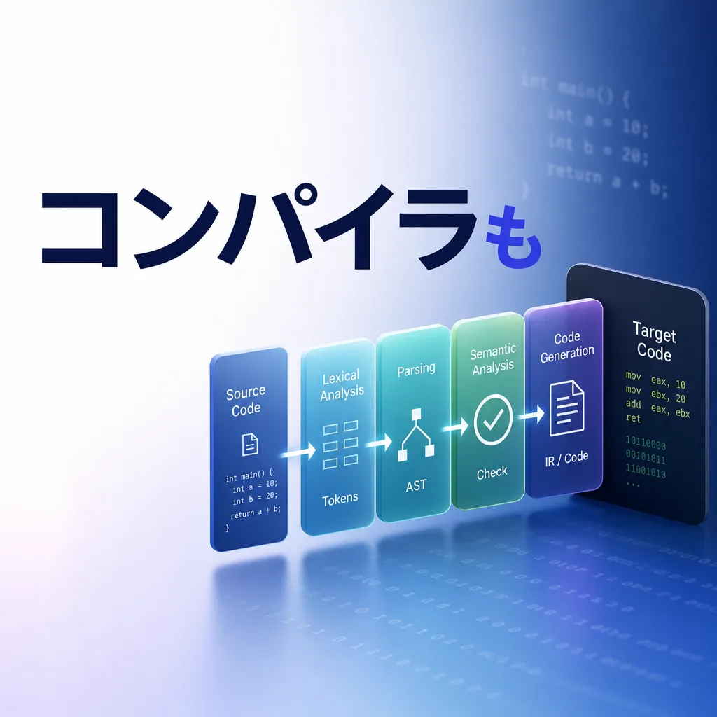 コンパイラも