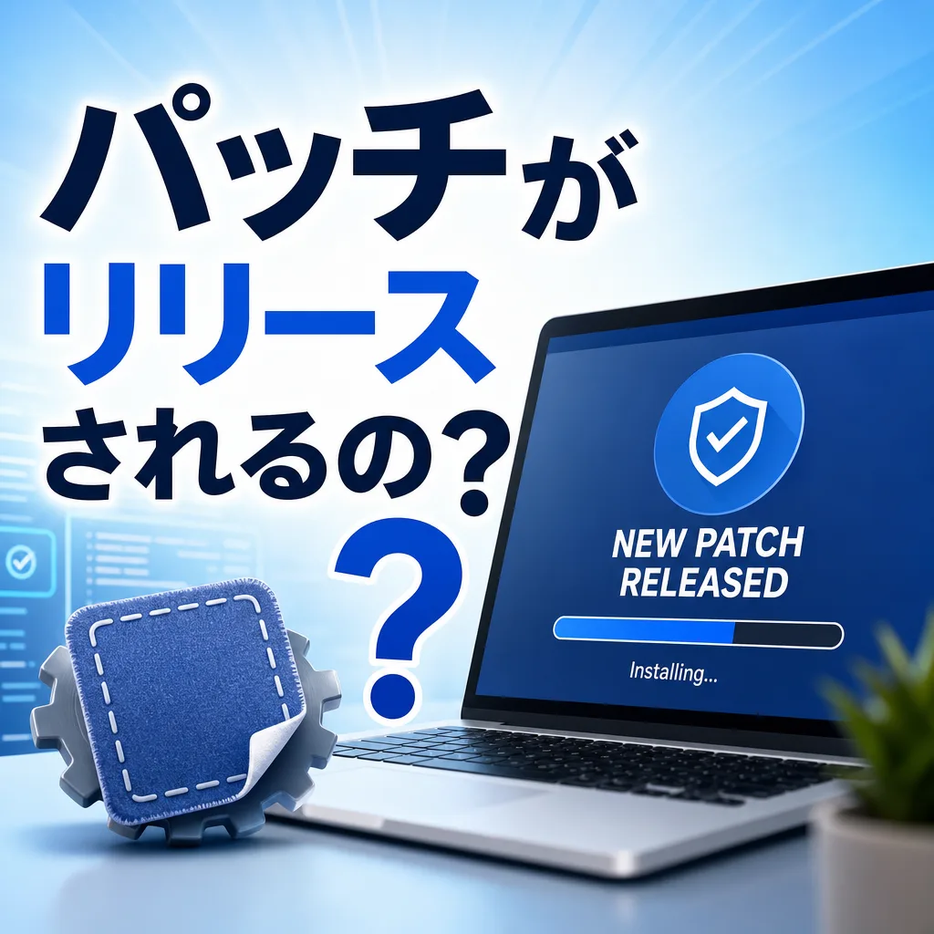 パッチがリリースされるの？