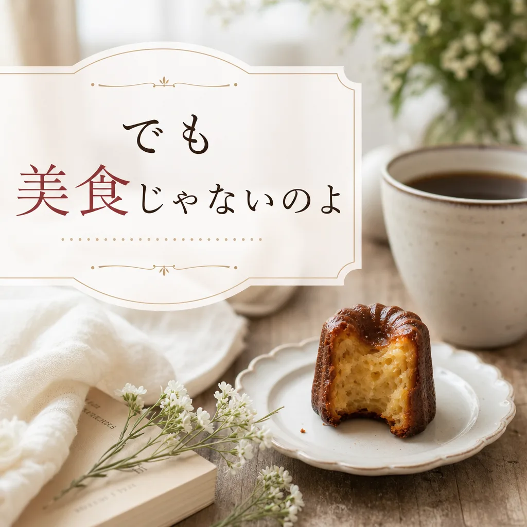 でも美食じゃないのよ