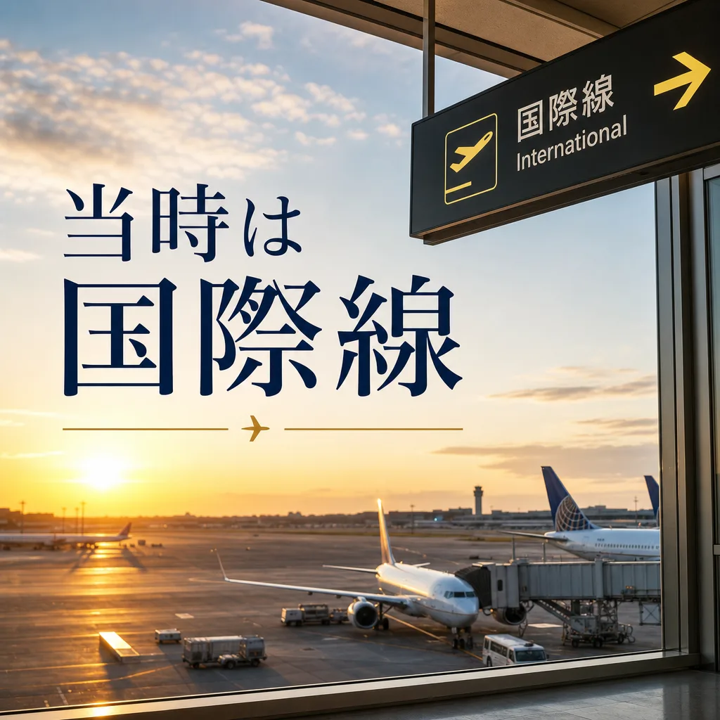 当時は国際線