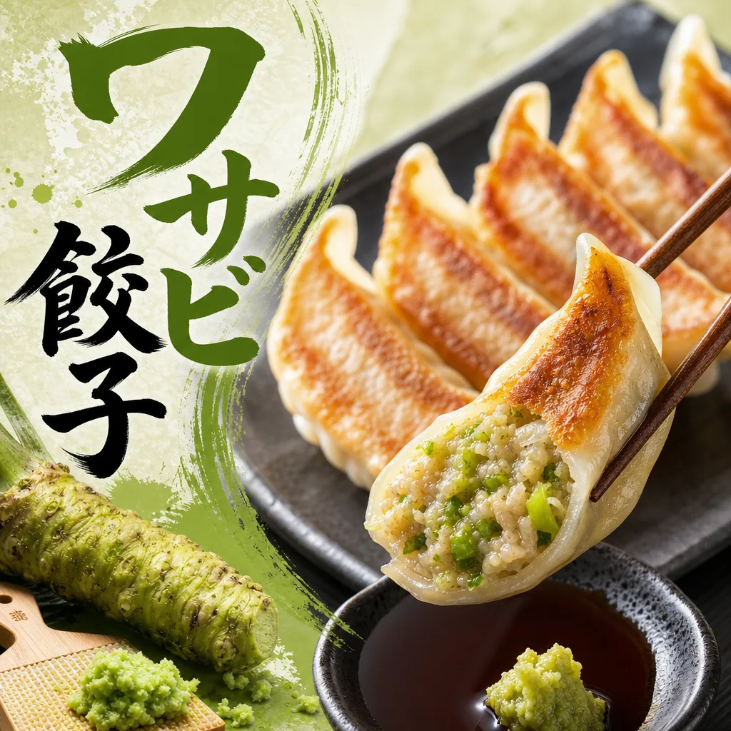 ワサビ餃子