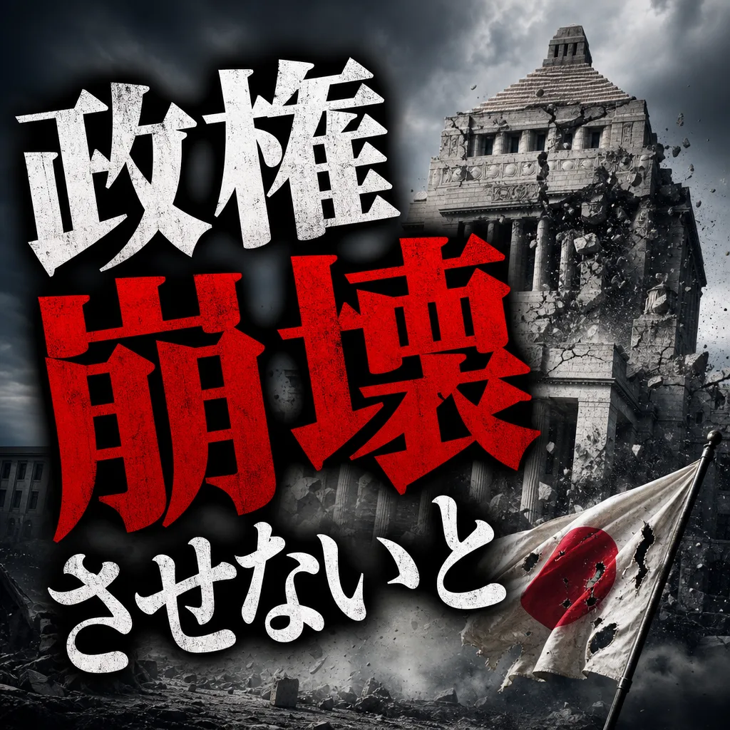 政権崩壊させないと