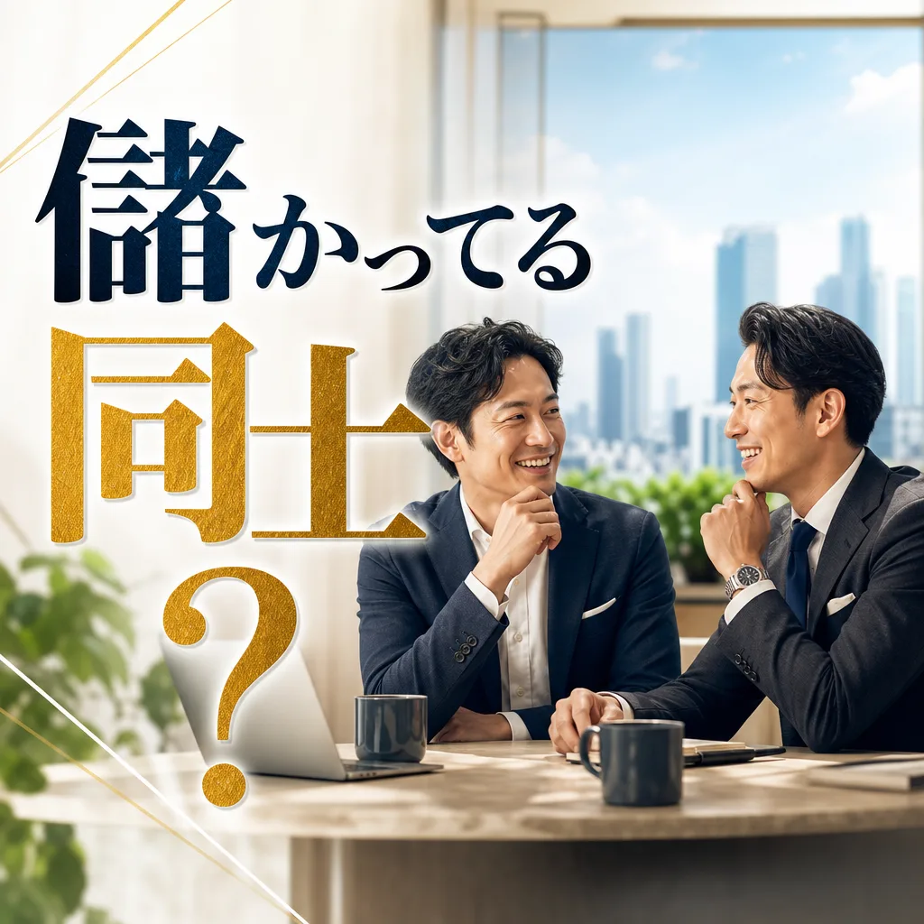 儲かってる同士？