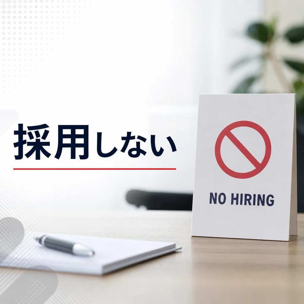 採用しない