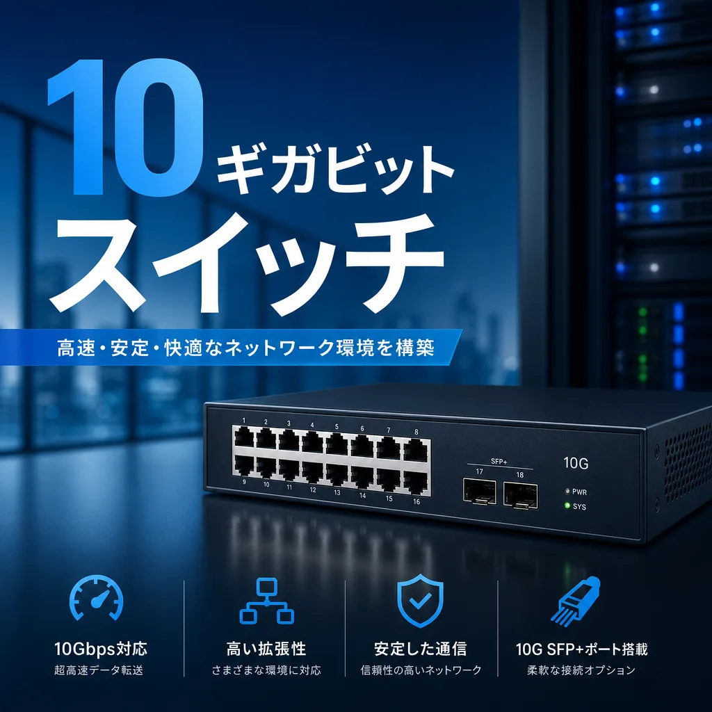 10ギガビットスイッチ