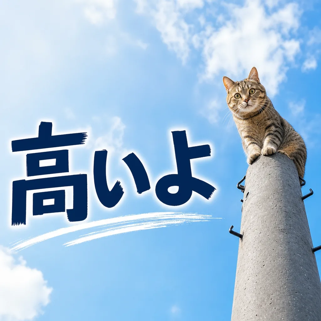 高いよ