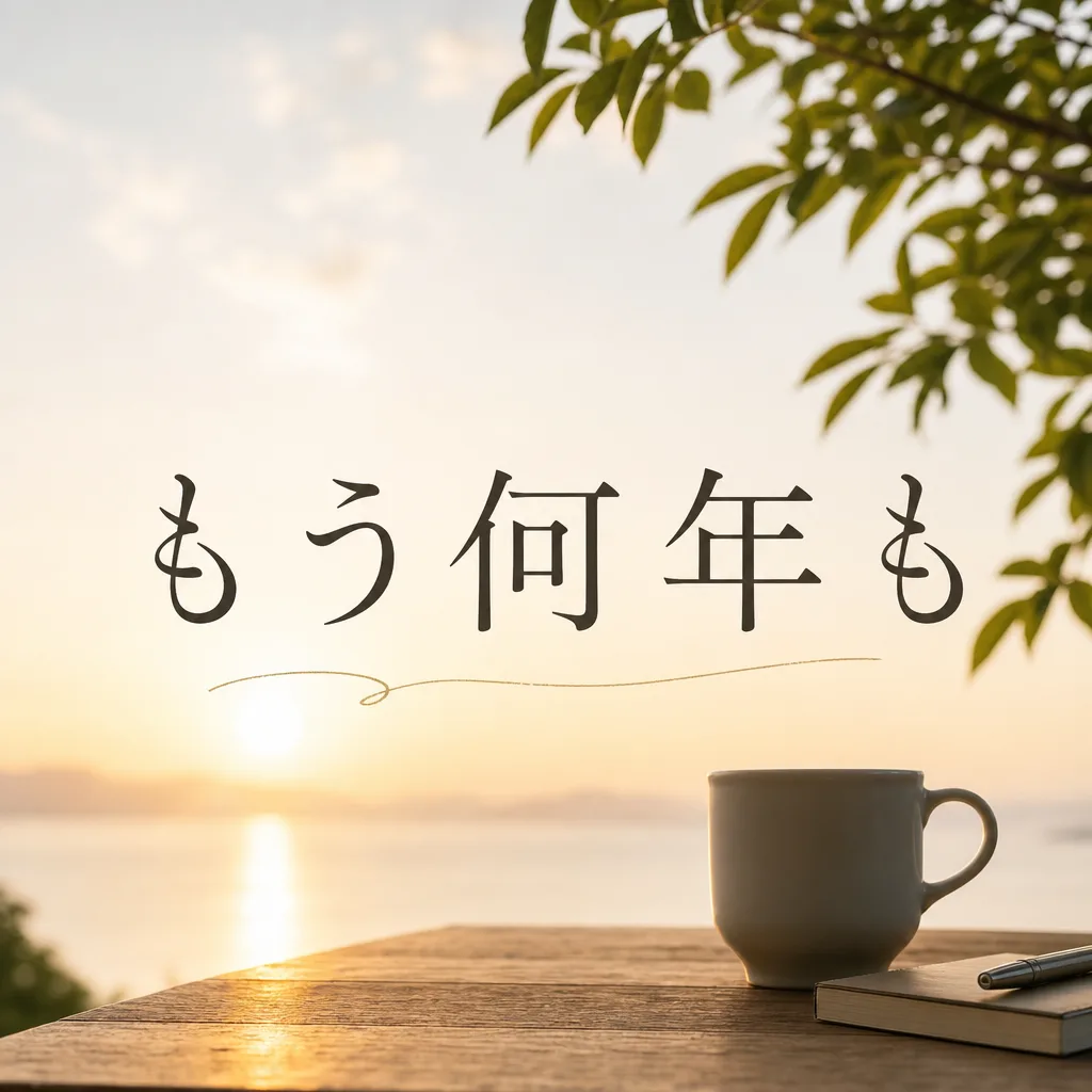 もう何年も