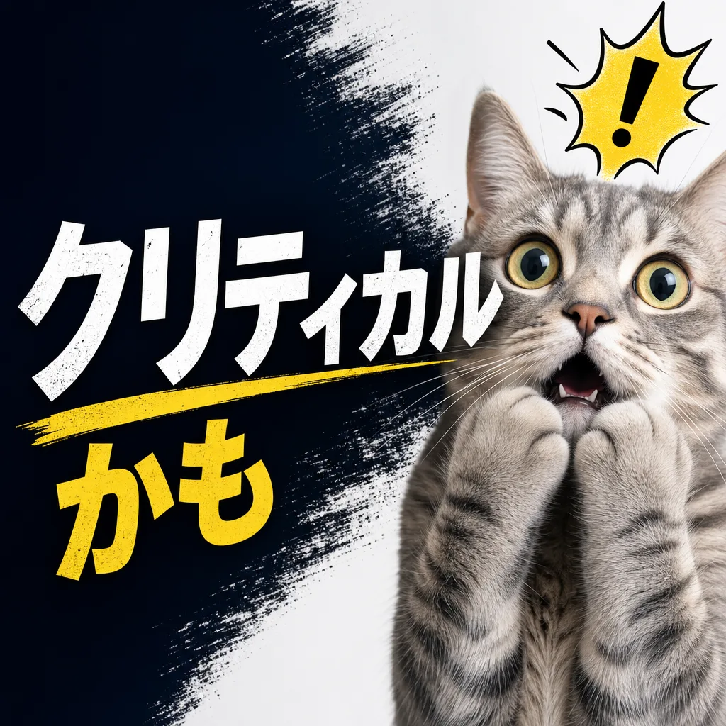 クリティカルかも