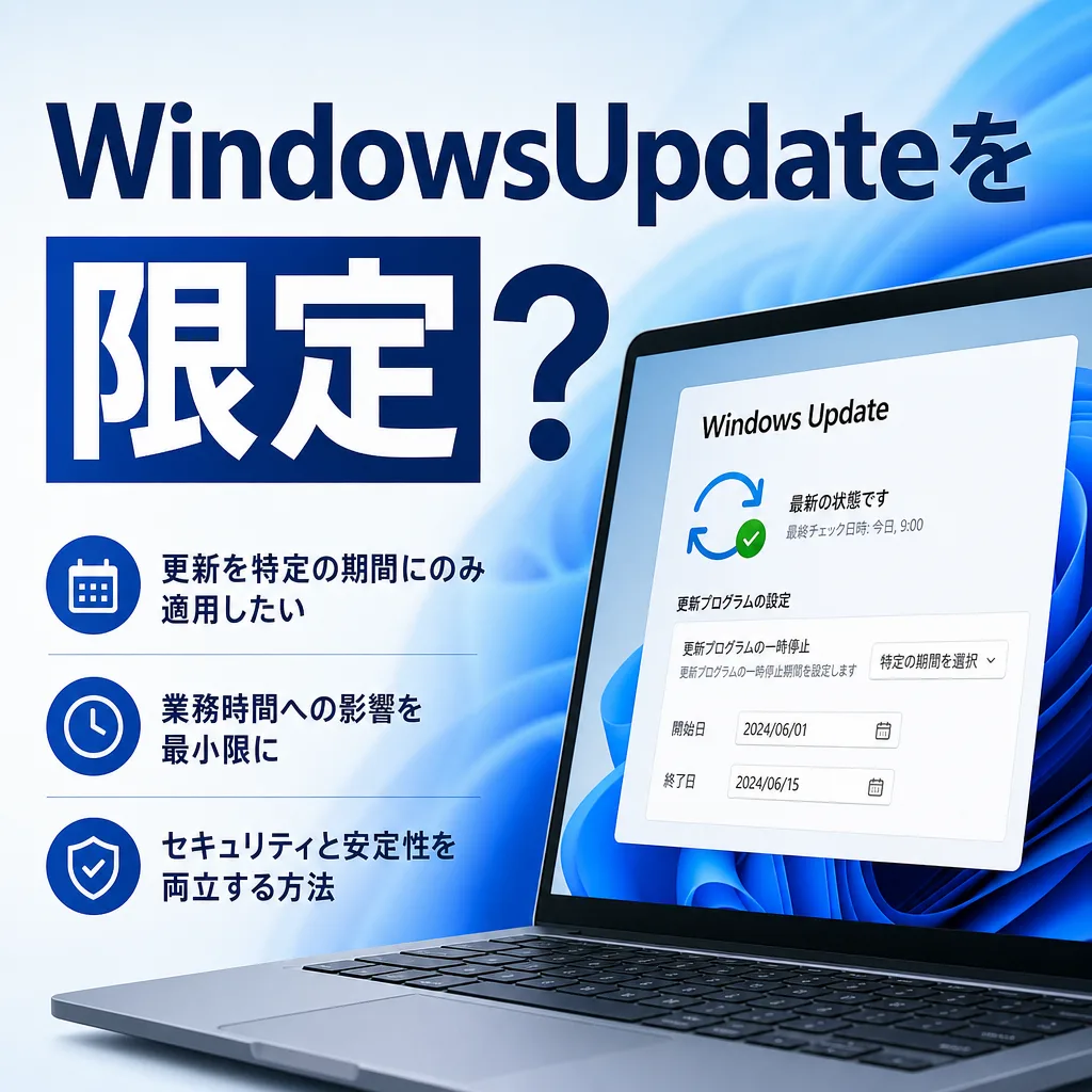 WindowsUpdateを限定？