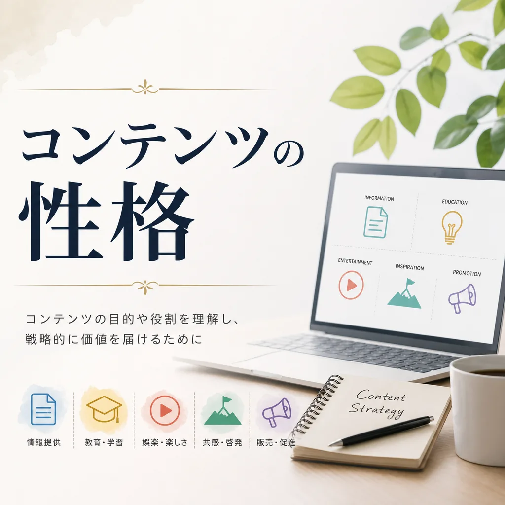 コンテンツの性格