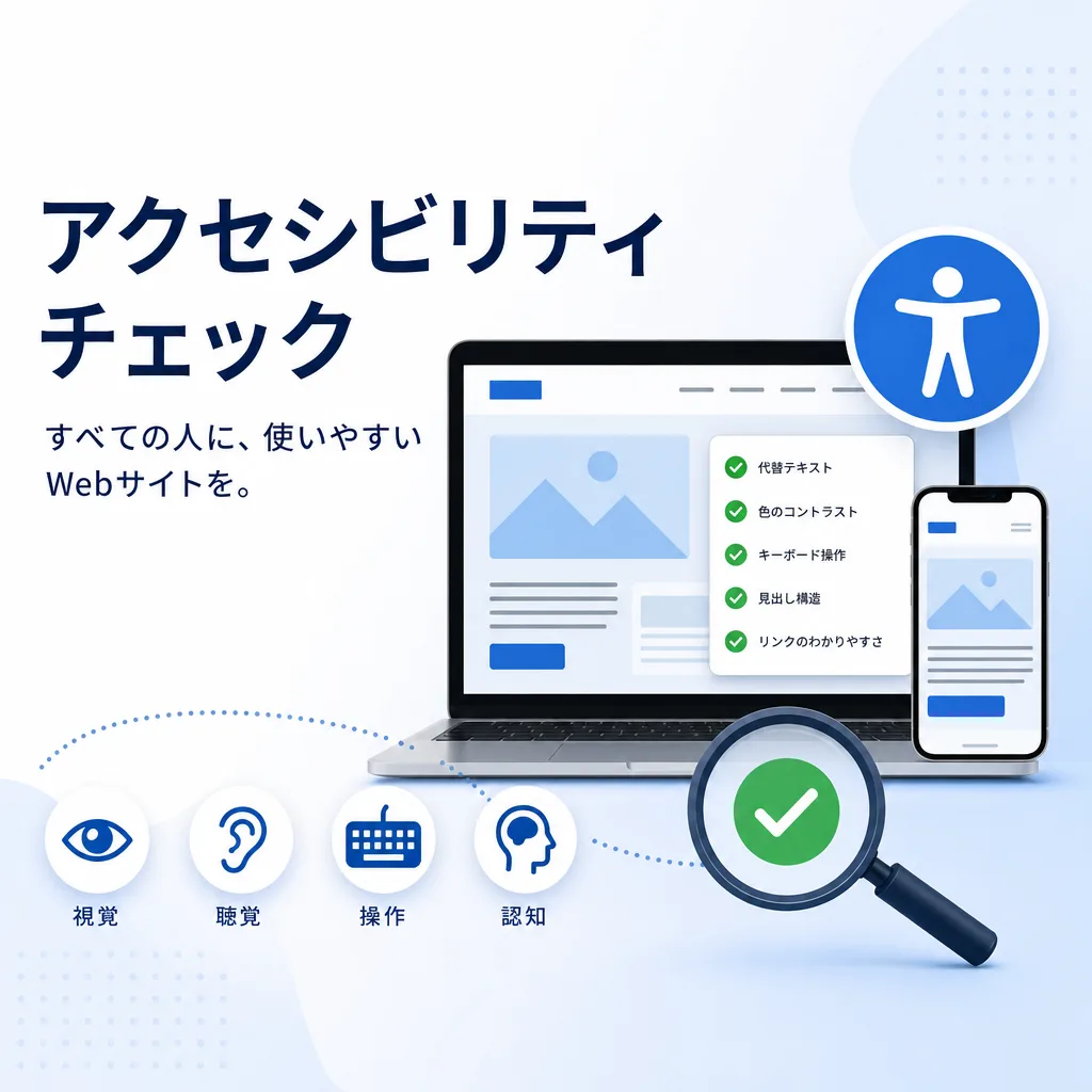 アクセシビリティチェック