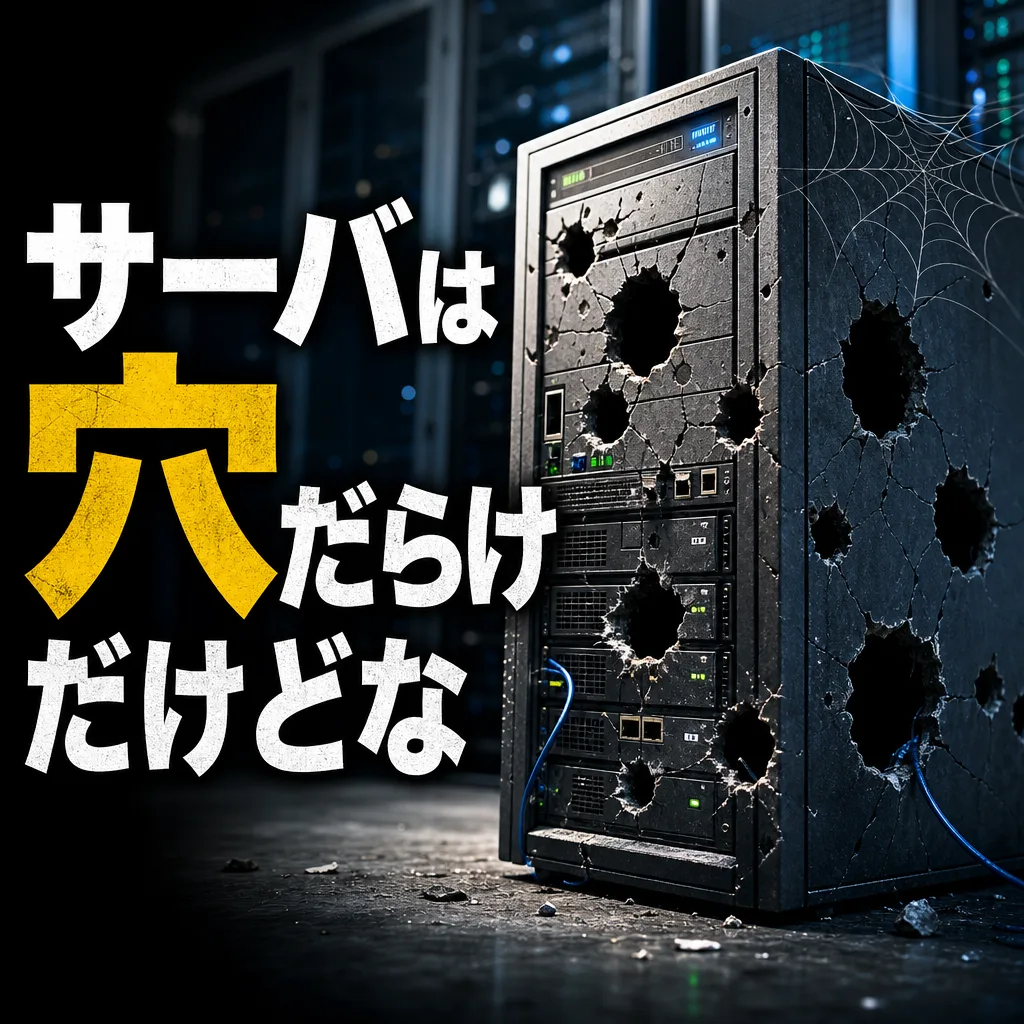 サーバは穴だらけだけどな
