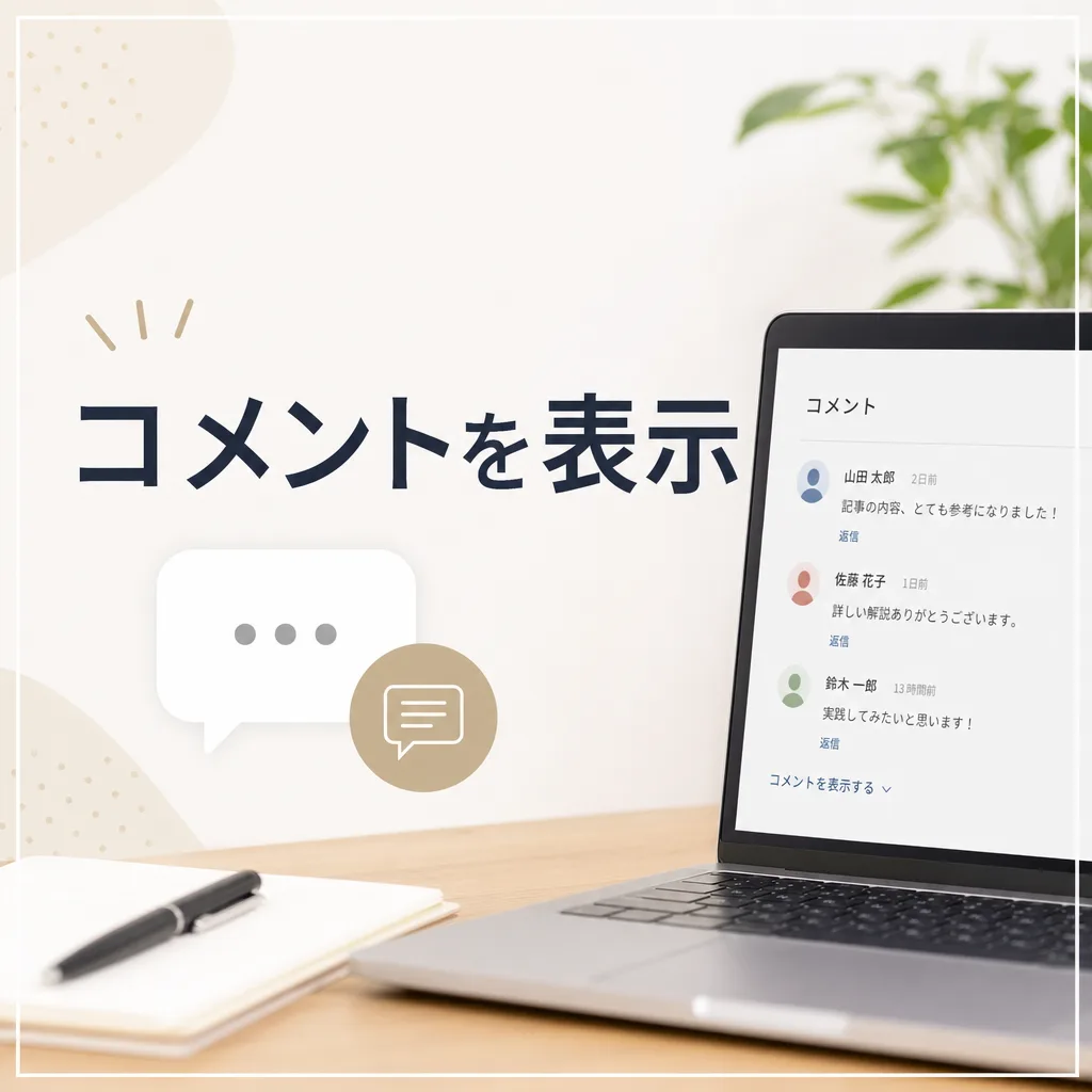 コメントを表示