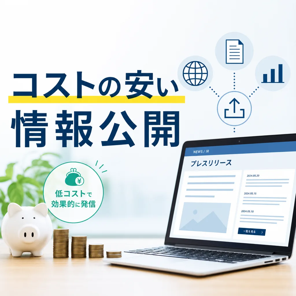 コストの安い情報公開