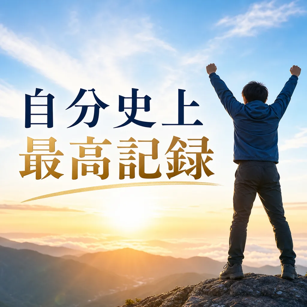 自分史上最高記録