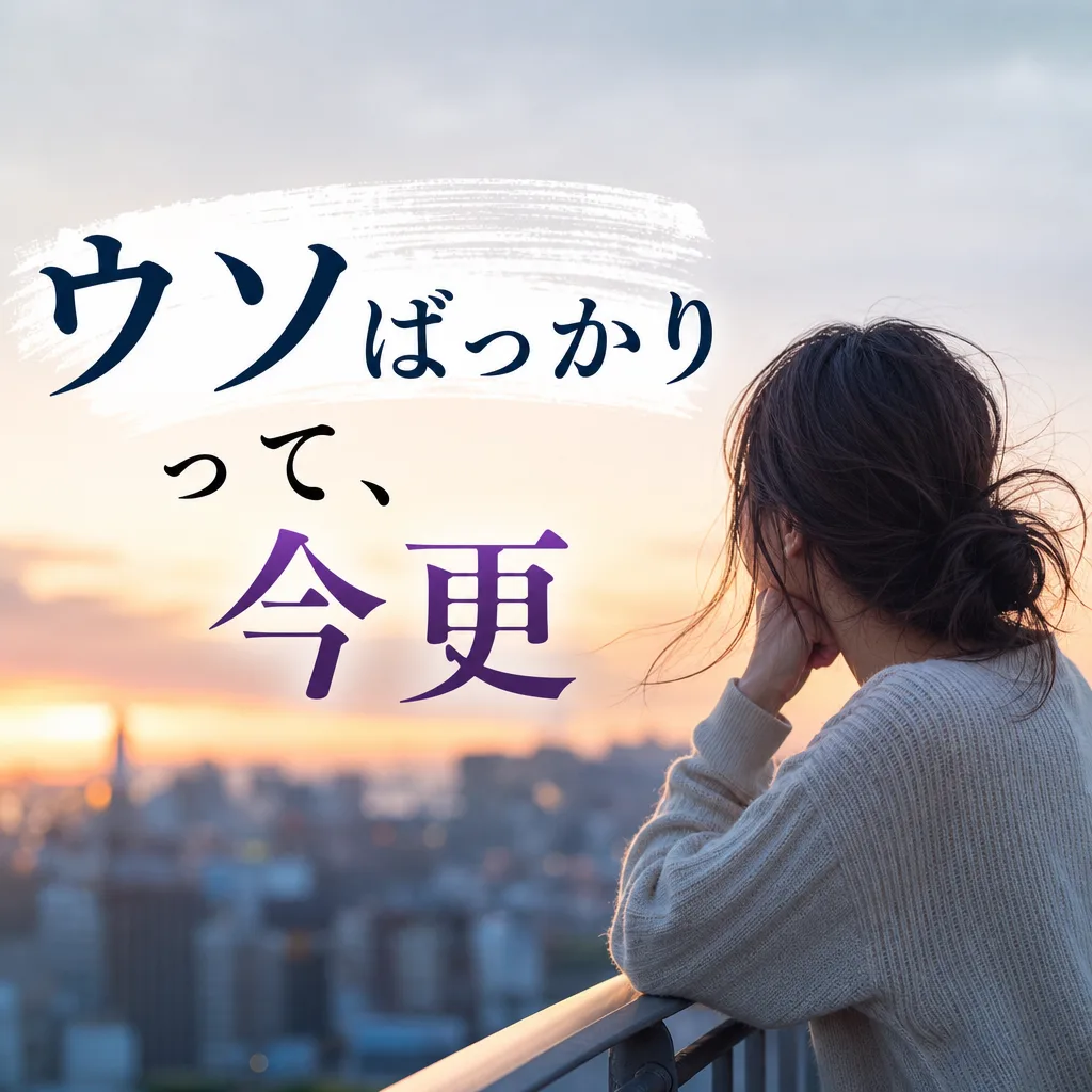 ウソばっかりって、今更