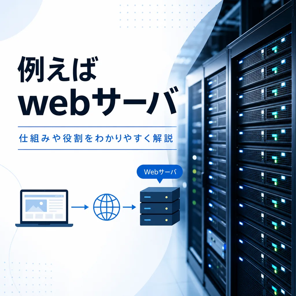 例えばwebサーバ
