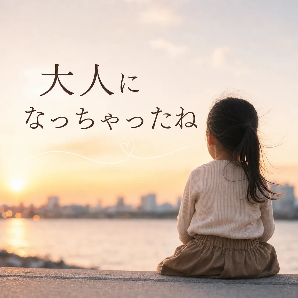 大人になっちゃったね
