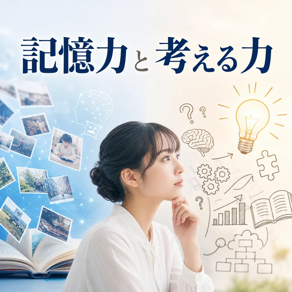 記憶力と考える力