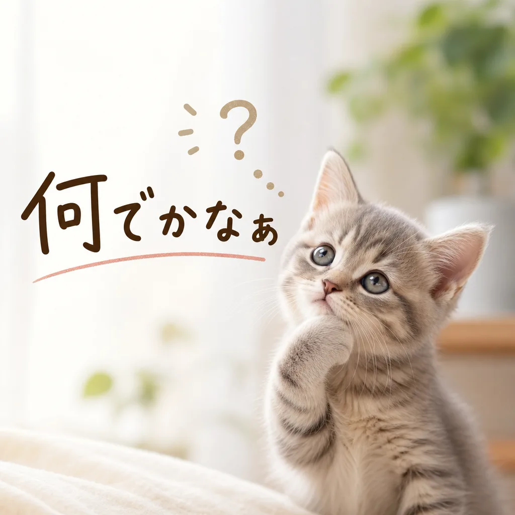 何でかなぁ