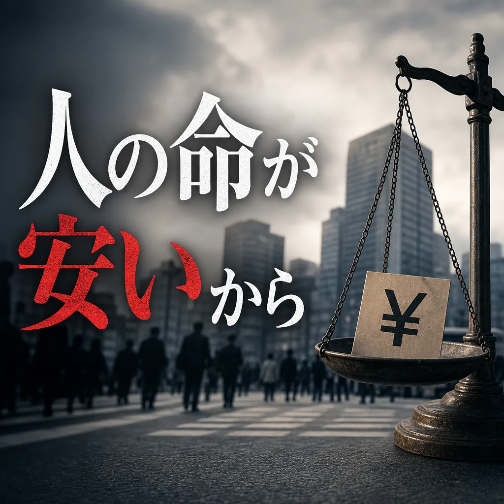 人の命が安いから