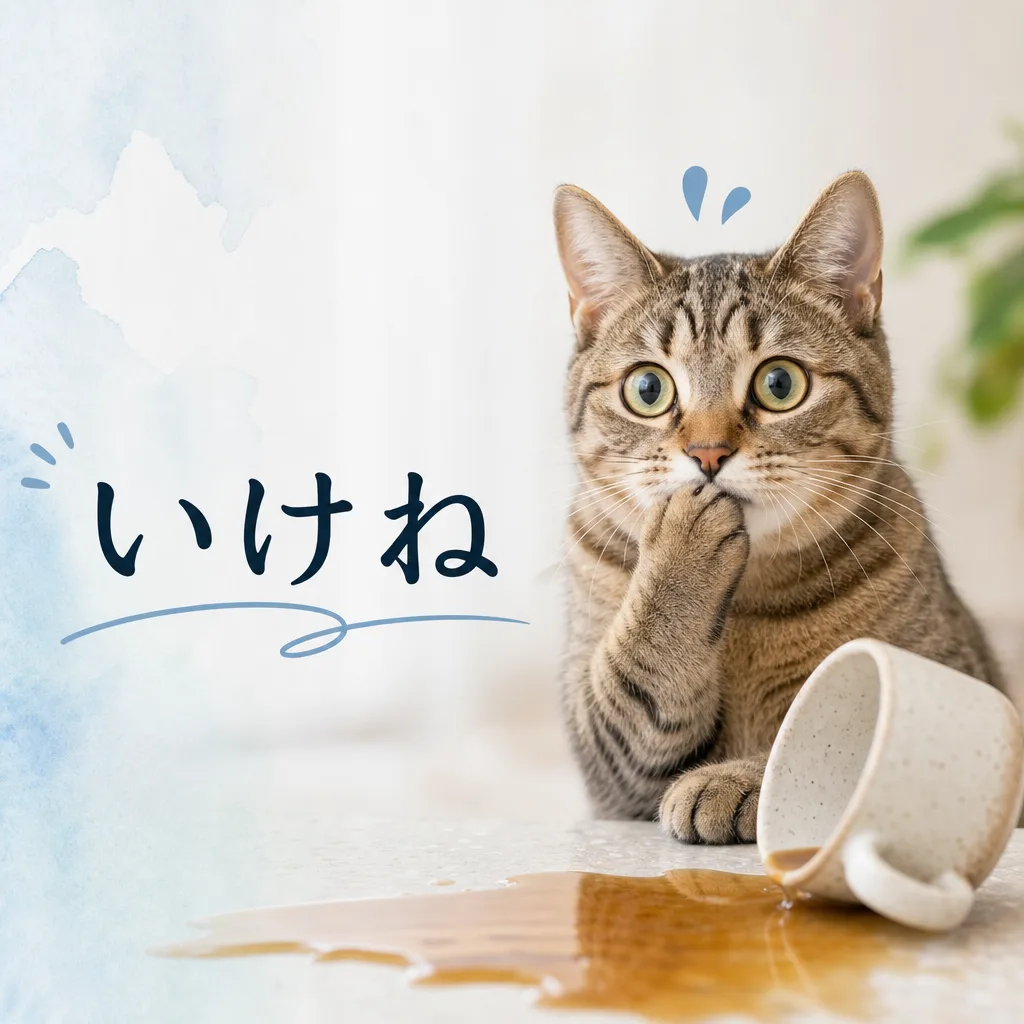 いけね