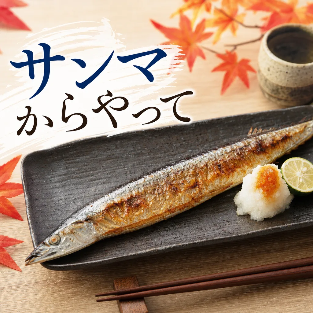 サンマからやって