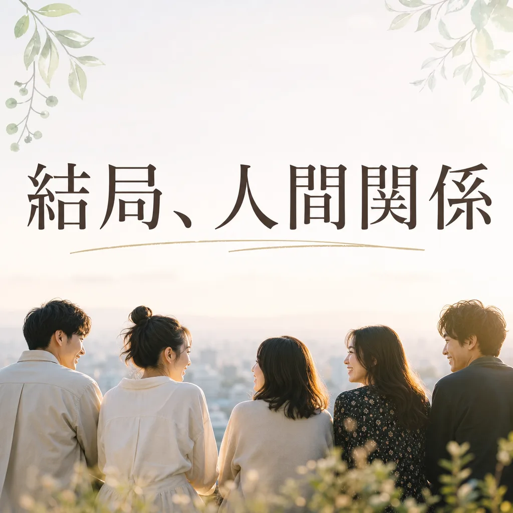 結局、人間関係