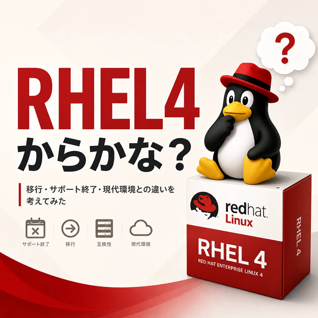 RHEL4からかな?