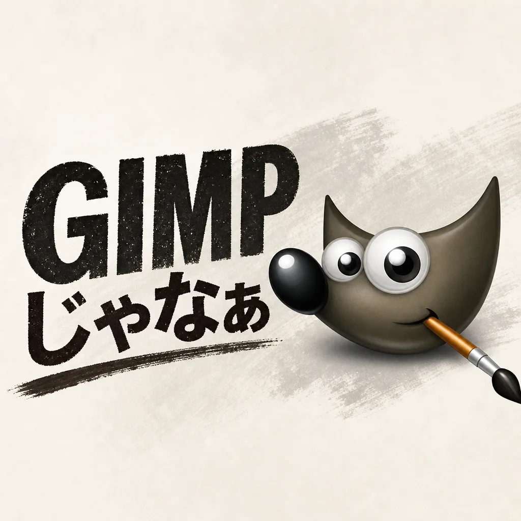 GIMPじゃなぁ