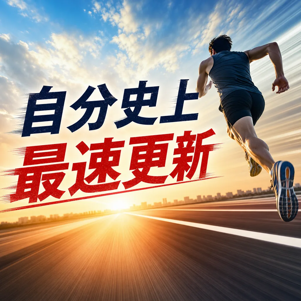 自分史上最速更新