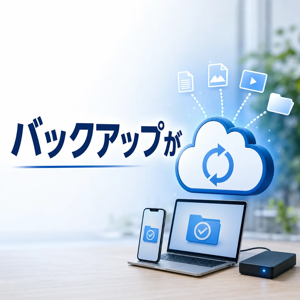 バックアップが