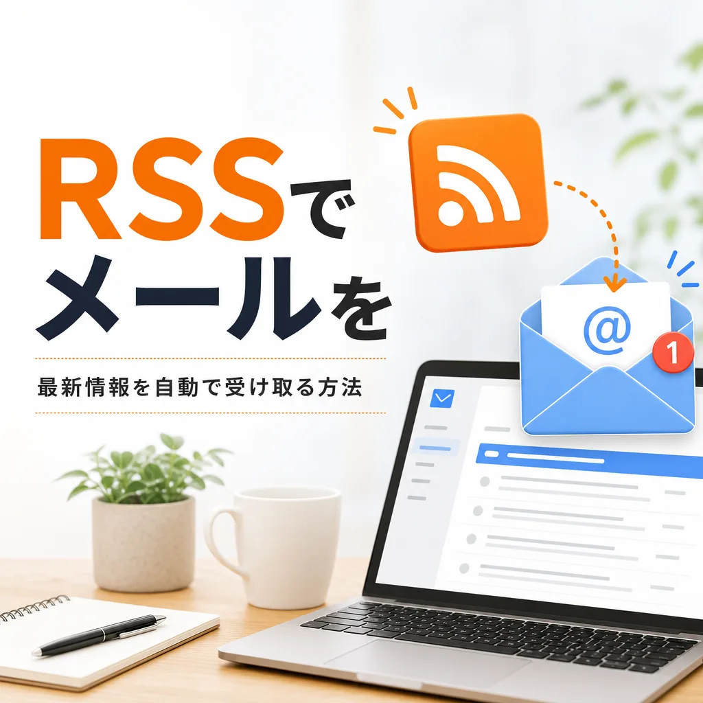 RSSでメールを