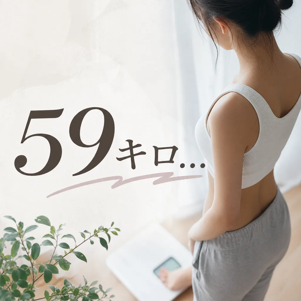 59キロ...