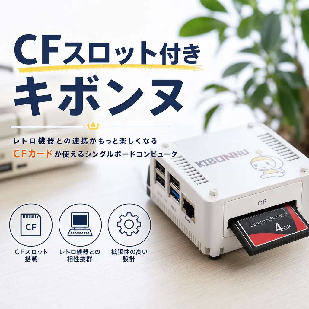 CFスロット付きキボンヌ