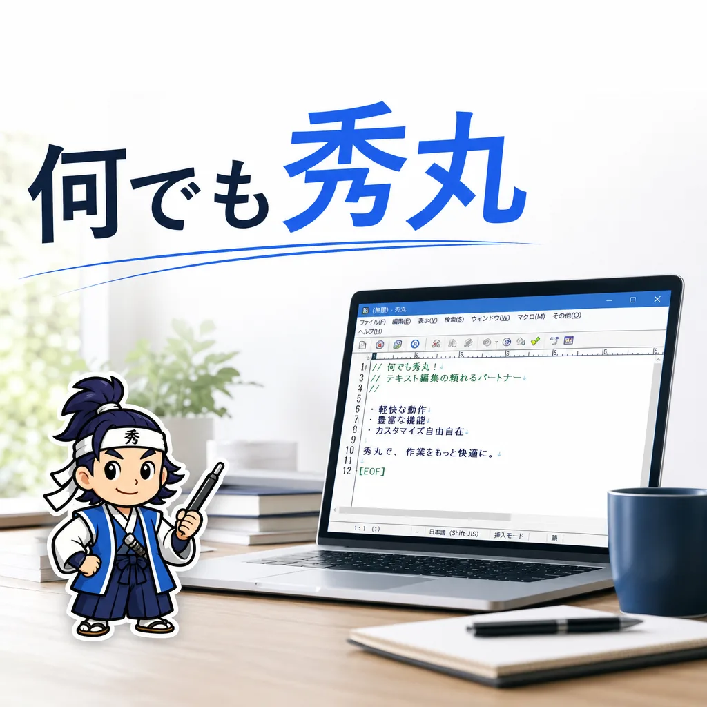 何でも秀丸