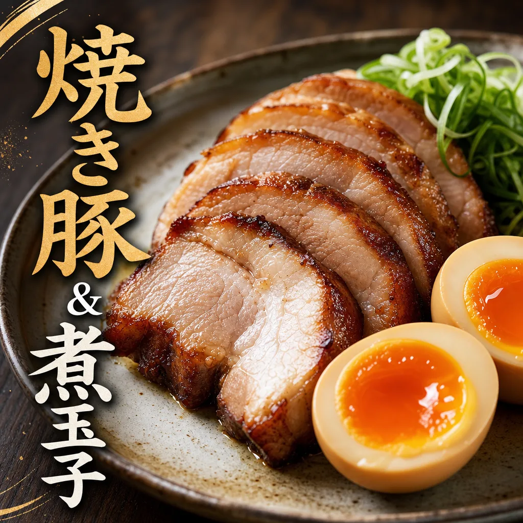 焼き豚&煮玉子