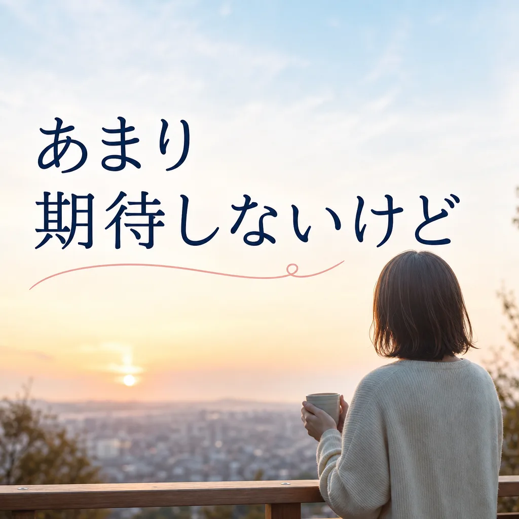 あまり期待しないけど