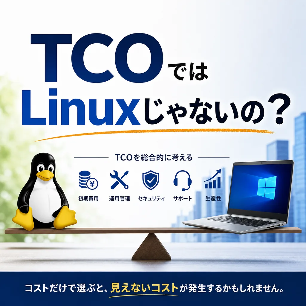 TCOではLinuxじゃないの?
