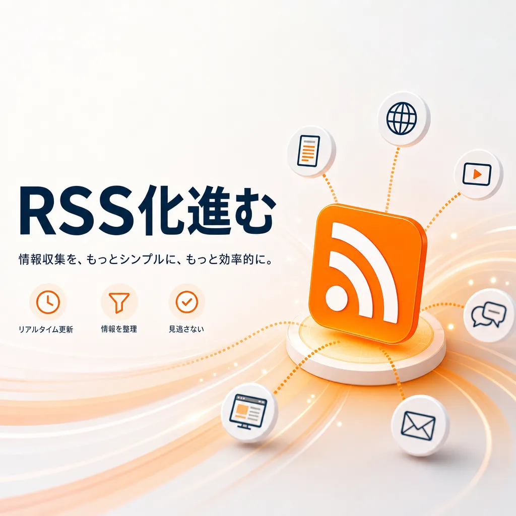 RSS化進む